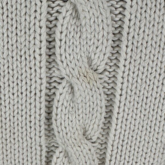 Vintage Gap Tennis Sweater Women’s Large Off White Cable Knit 90s V-Neck - Picture 10 of 11